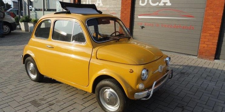 Fiat 500 oldtimer 1974 tweedehands | Auto JCA: Uw kans in 2de ha